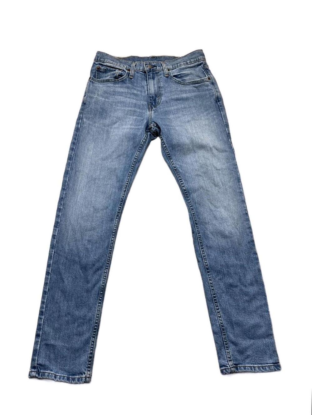 Levi's 512 Classic Light Blue Denim Jeans Size 31x32